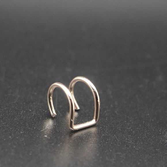 Double Ear Cuff - Rose Gold. No Piercing - Picture 5 of 9
